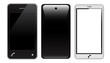 Vector touch screen smart phone Vector touch screen smart phone