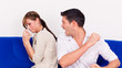 home couple frustrated