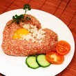 angerichtet - lecker Hackfleish