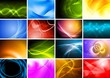 Beautiful bright backdrops