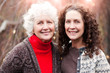 Grandmother with her daughter