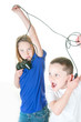 kids fighting over video controller