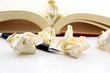 pen and book
