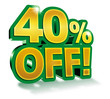 40%oFF