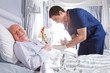 Doctor with a patient