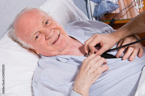 Photo: Senior patient Senior patient