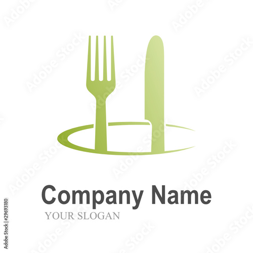  Culinary Knife on Logo Cooking  Knife   Fork Green     Mimi Potter  29693180   See