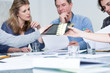 Creative professionals meeting in conference room