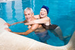 Happy elderly couple