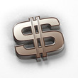 Dollar Zeichen - 3D