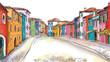 drawn to the old town drawn to the old town