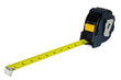 Construction Measuring Tape Isolated on White Construction Measuring Tape Isolated on White