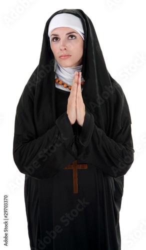 Photo: Praying Nun Praying Nun