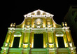 Sao Domingos, St. Dominic's Church in Macau at night.