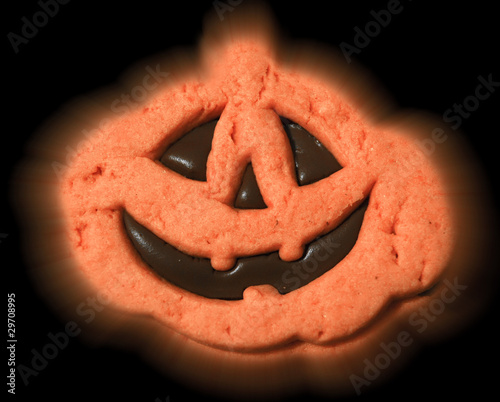 Photo: Chocolate Halloween cookie Chocolate Halloween cookie