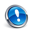 icône bouton internet attention exclamation danger
