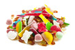 Candy on a pile