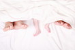 Viele Füße unter der Decke
