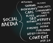 Social Media auf der Tafel