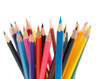 A bunch of color pencils A bunch of color pencils