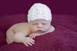 Newborn baby girl