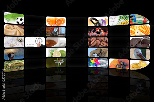 Illustration: Tv - HD Tv - HD