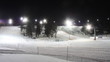 Skiing resort night timelapse Skiing resort night timelapse