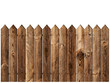 wooden fence