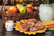 Photo: plate with salty pretzels plate with salty pretzels