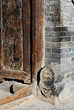 old door and door stone
