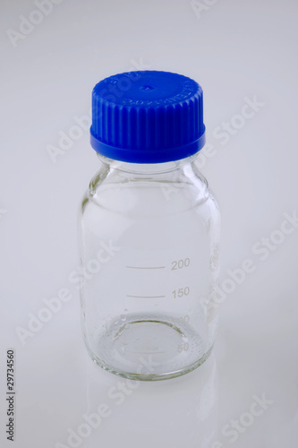 Photo: laboratory bottle laboratory bottle
