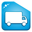 Blue transport icon