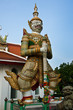 Guardian statue at the temple of dawn ,Thailand