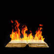 Burning book