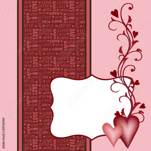 Wedding Wishes Cards on Template For Valentine Or Wedding Greetings Card    Ety  29742944