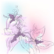 Floral pastel spring mix