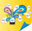 Cell phone explodes with important information