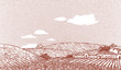 Tuscan Landscape Scene