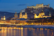 Altstadt Salzburg bei Nacht Altstadt Salzburg bei Nacht