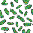 Seamless texture from ciliates