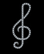 diamond treble clef diamond treble clef