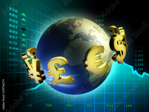 Illustration: Currency world Currency world