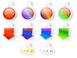 Sale, rating and discount badges