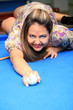 Sexy pool girl