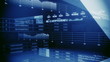 Stock Market Tickers Blue Seamless Loop