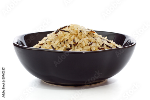 Photo: Bowl Of Raw Rice Bowl Of Raw Rice