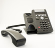Digital VOIP phone, isolated on white background