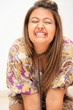 Screaming girl