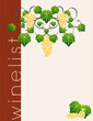 wine list cover