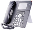 IP Telephone On White